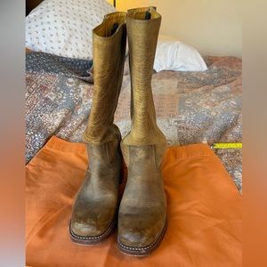 Frye Campus Boot tall pull on